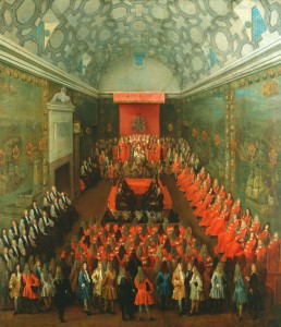 Queen_Anne_in_the_House_of_Lords_by_Peter_Tillemans